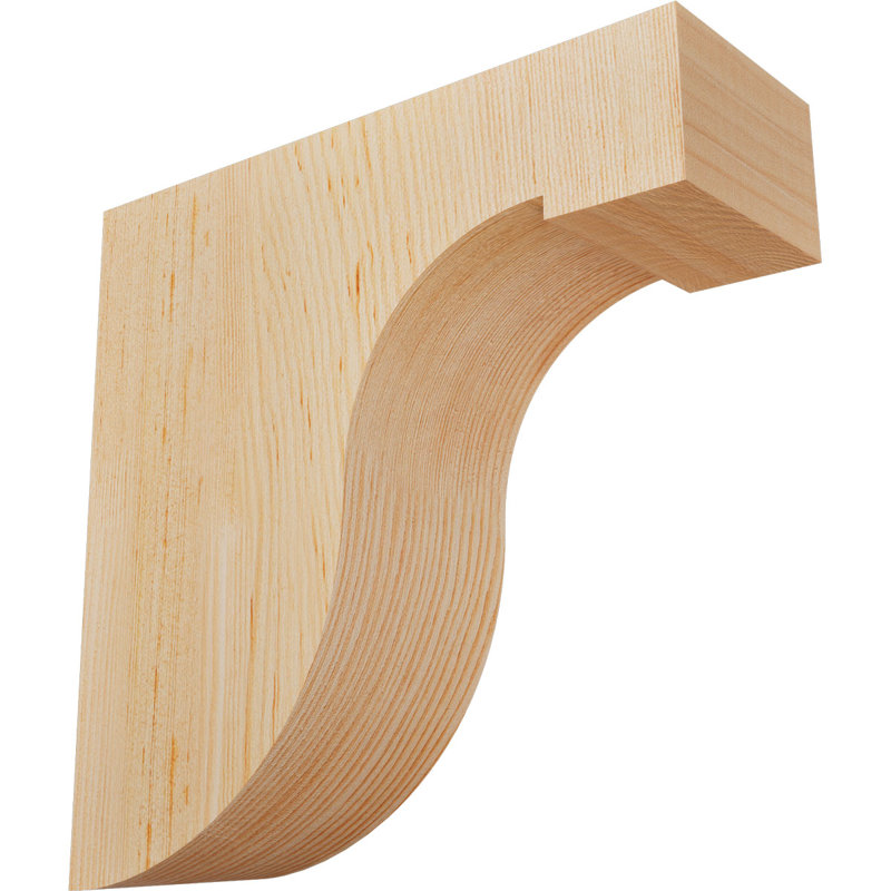 Del Monte Corbel, H 10 po x l 3,5 po x P 10 po, Sapin de Douglas, Lisse