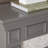 Isik Criss-Cross Electric Fireplace w/ Faux Stone