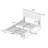 Shayla Upholstered Platform Bed-100036659-100036660