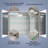 Clayvon 36'' H 48'' W LED Recessed or Surface Mount Frameless Medicine Cabinet with Mirror 6 Shelves, Electrical Outlet and USB