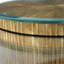 Stria Round Glass Dining Table