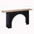 Modern Console Table with Black Arch Base