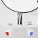 Widespread 2-handle Bathroom Faucet with Drain Assembly