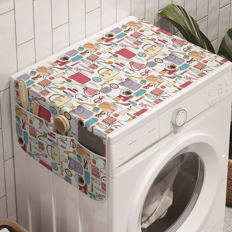 East Urban Home Fashion Washing Machine Organizer Pack of 2 47" x 18.5"