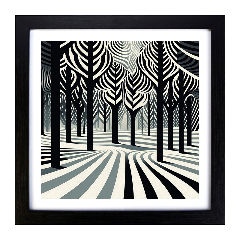 Single Picture Frame Print on Wood