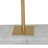 Leominster Polystone Abstract Sculpture with Marble Base