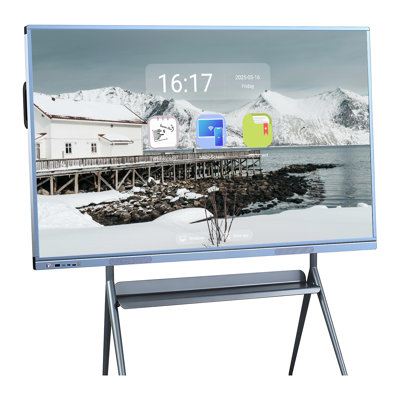 JYXCN Digital Whiteboard, 1080p Touch Screen Smart Board for Teaching, Presentations & Meetings