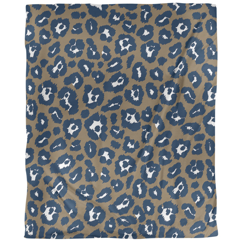 Housse de couette simple Fly Throwback, Microfibre, Housse de couette simple TG, Brun / Bleu marine