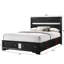 Lit pour grand lit Shimmering Silver Accent