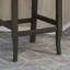 Ensemble de 2 tabourets de comptoir à oreilles capitonnés en tissu Vienna Vienna -1338893330-1338893331