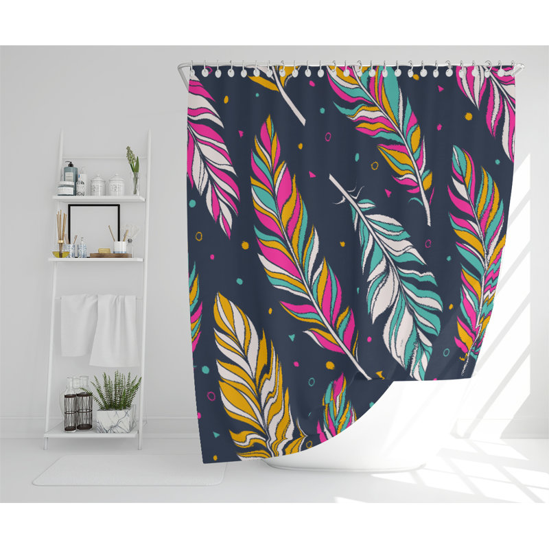 Broten Polyester Shower Curtain Set