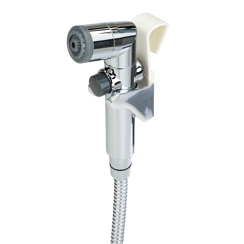 Chrome Handheld Bidet with Dual Spray Options