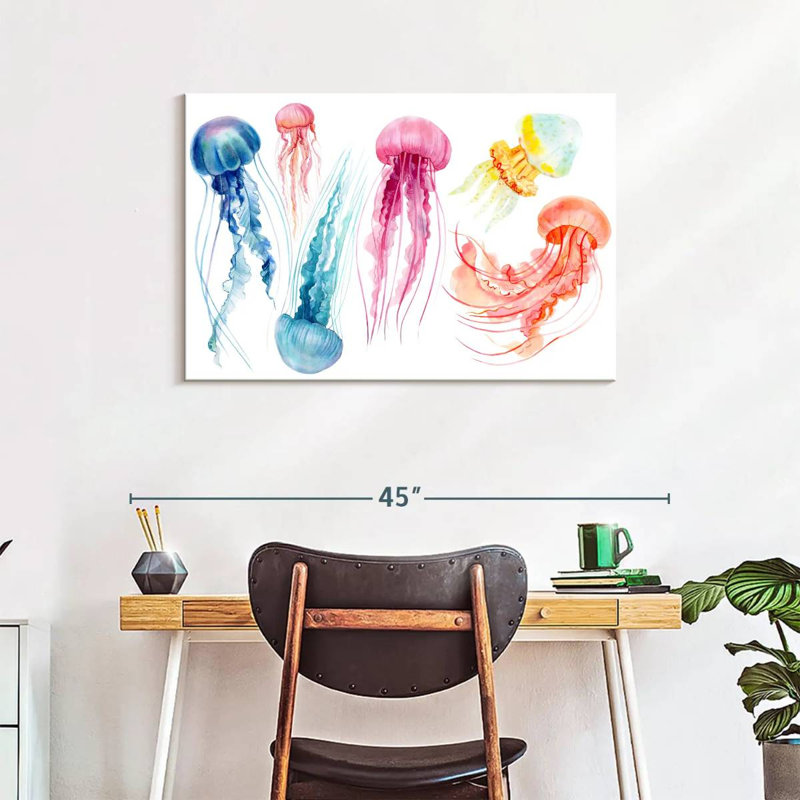 Brampt Dreamy Jellyfish, H 24 po x l 36 po