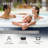 Intex 120 Volt 140 - Jet Plastic Round Inflatable Hot Tub in Blue