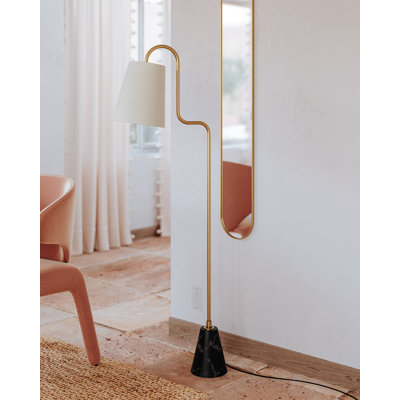 Lampe sur pied arquée 59 po Karsch