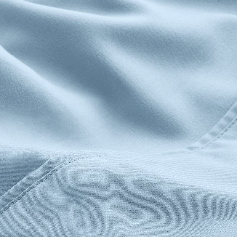 Microfiber Sheet Set with Bonus Pillowcase Set, Twin XL, Light Blue