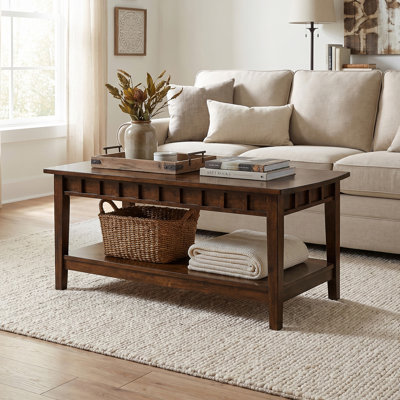 Bolander Coffee Table with Shelf