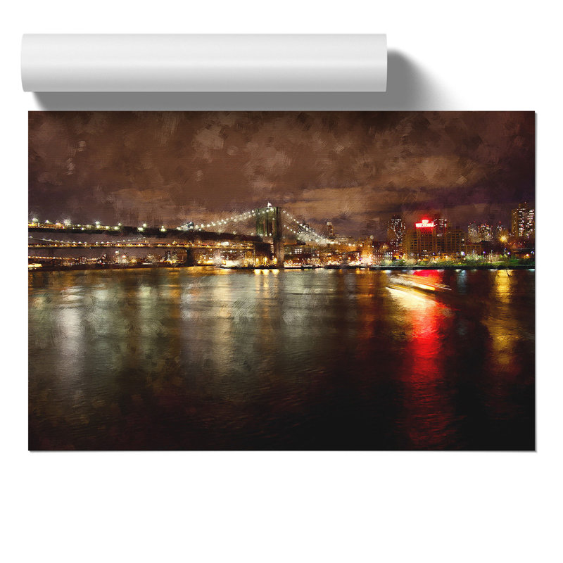 New York Skyline Vol.11 - No Frame Print, 21cm H x 30cm W x 0.1cm D