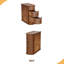 Table de bout avec station de charge, table d'appoint avec tiroirs, aucun assemblage requis