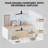52 Inch Ceiling Fan With Led Lights High Air Volume Manufactured Wood -358576115