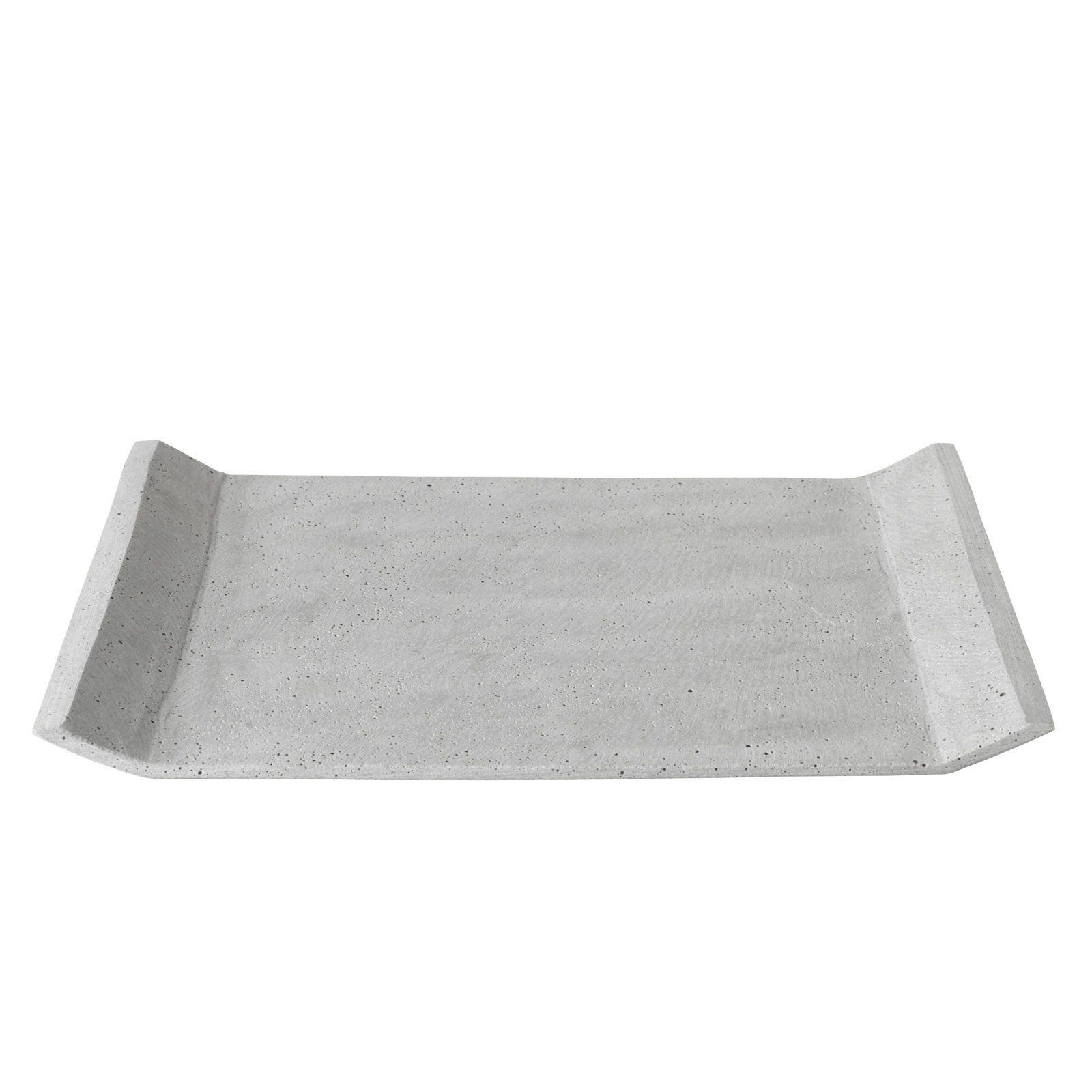 Blomus Decorative Tray, Light Gray, 1.18" H x 15.75" W x 11.81" D