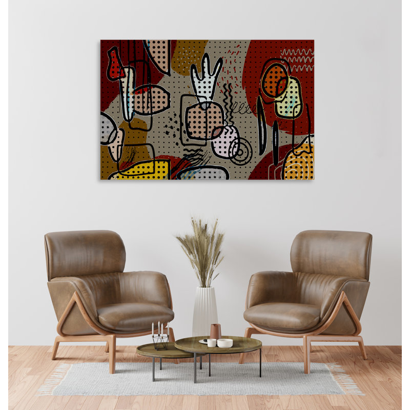 Land of Confusion - Impression sur toile tendue, H 32 po x l 48 po x P 1,5 po