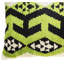 Coussin décoratif géométrique