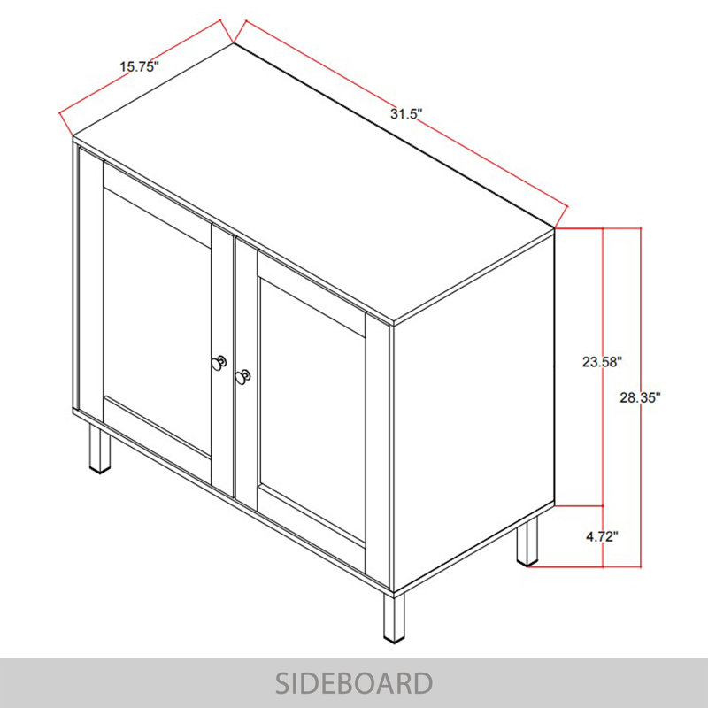 Sideboard, White