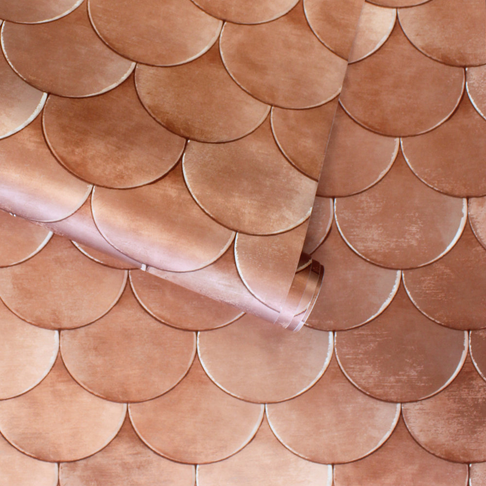 Garry Self-Adhesive Wallpaper Double Roll, Pink