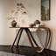 Console en bois massif de style médiéval-129992635