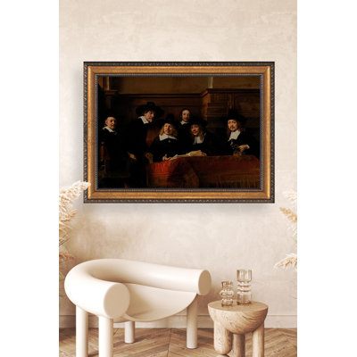 Peinture décorative sur toile encadrée