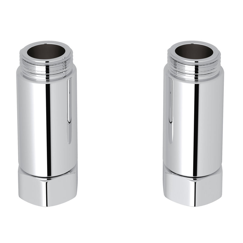 Rohl Union Adaptors, Polished Chrome