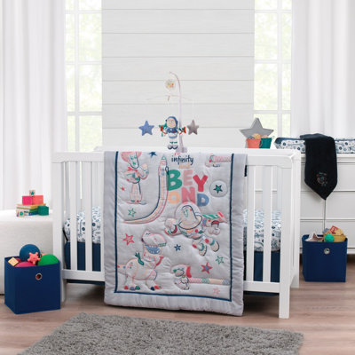 3 Piece Crib Bedding Set