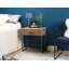 Audrina 50cm W Solid Wood Bedside Table