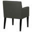 Chaise de salle à manger rembourrée Yorkshire Grey (ensemble de 2)
