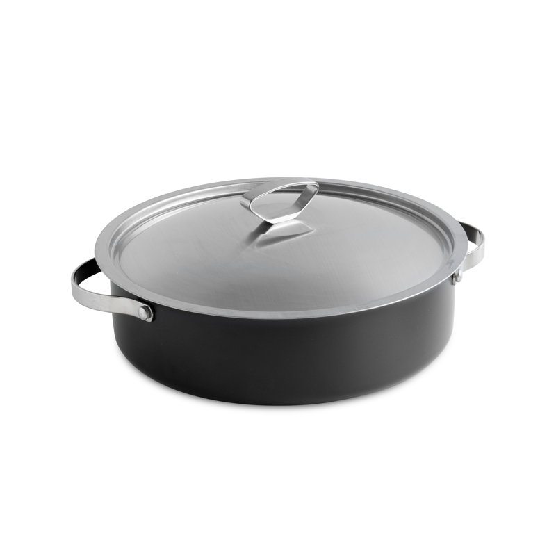 Verde Braiser Pan With Lid