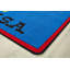 Tapis rectangulaire en nylon touffeté à la machine