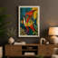 Macaw in Bloom Tropical - Wrapped Canvas-1714325121-1714325126