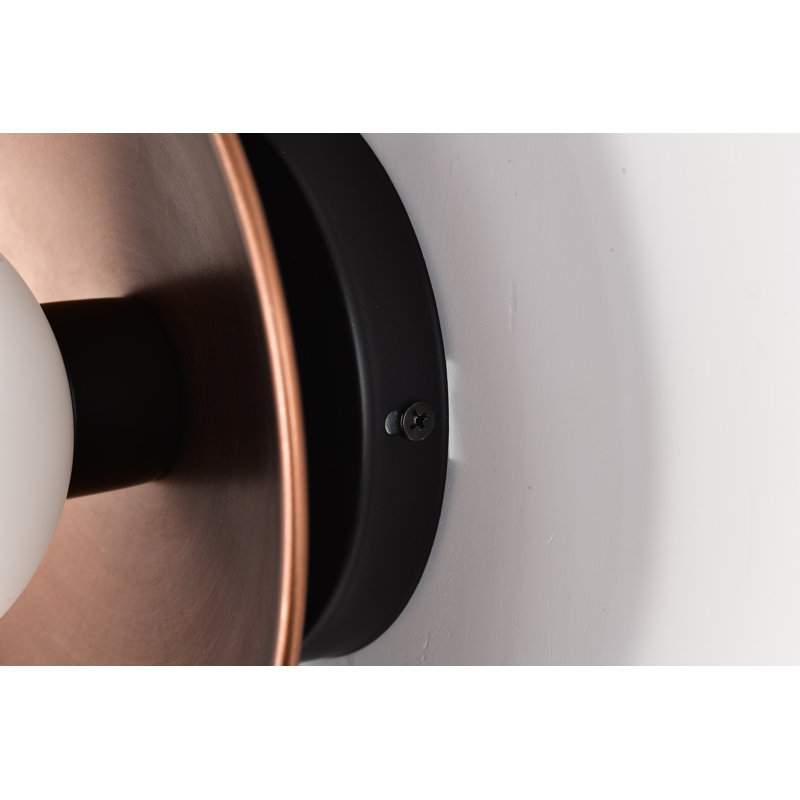 Dokken Dimmable Bath Sconce, Matte Black