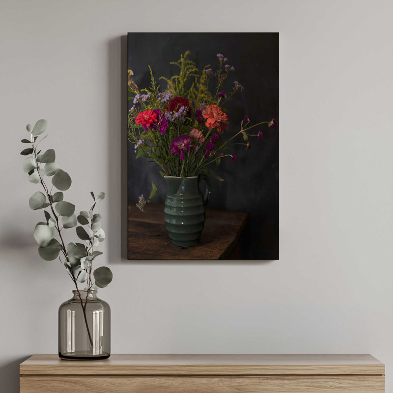 «Color Bouquet I» par Tony Smith, reproduction d'art sur toile, H 18 po x l 12 po
