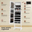 Jewellery Cabinet with Mirror Jewelry Armoire-93548330