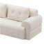 Canapé modulaire modulaire avec méridienne, structure en mousse complète, conception d'emballage par compression, revêtement en tissu tissé, canapé moderne surdimensionné pour le salon-1942740842