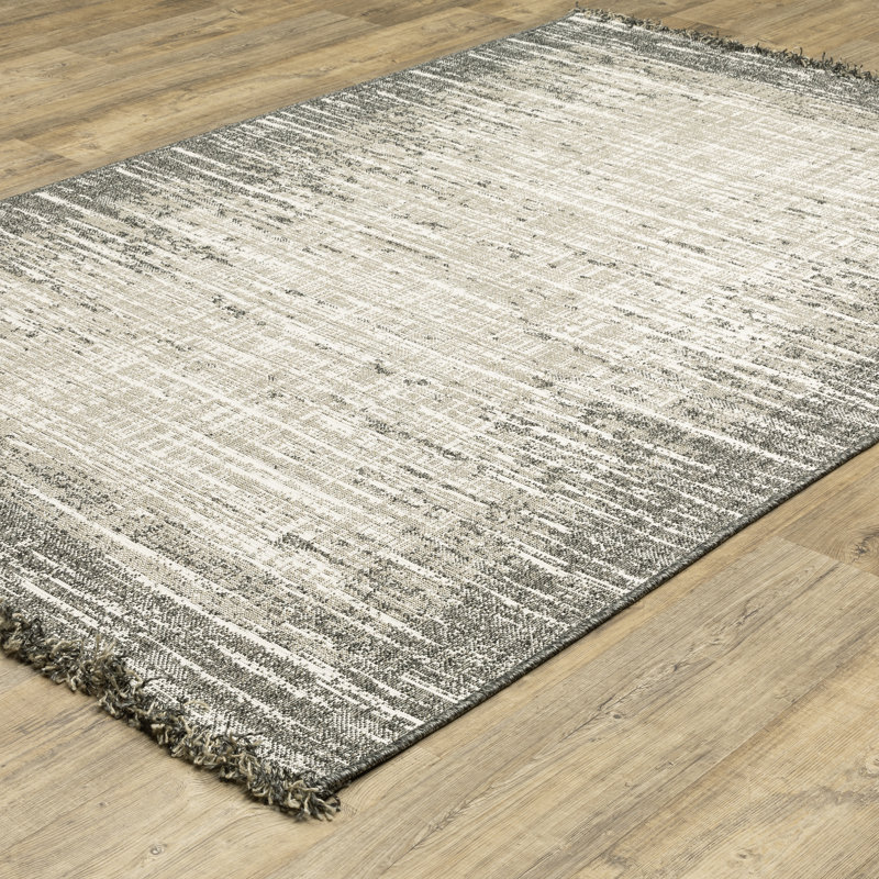 Rayfe Indoor / Outdoor Rug, Rectangle 6'7" x 9'2"