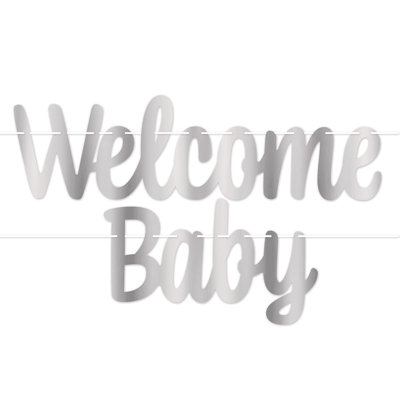 Banderole Foil Welcome Baby