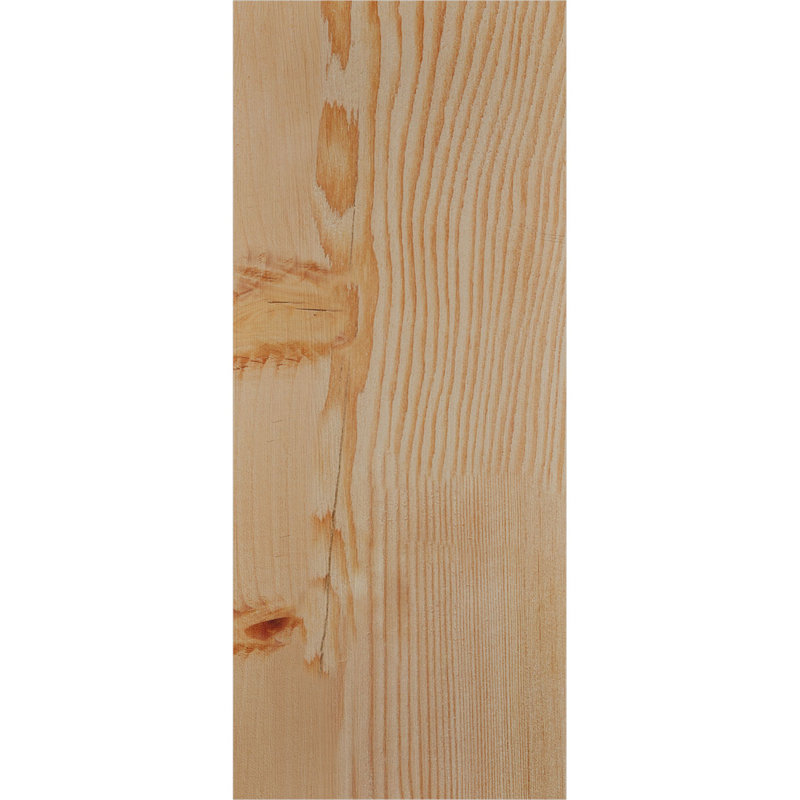 Corbeau Carmel avec plaque arrière, H 18 po x l 7,5 po x P 14 po, Sapin de Douglas, Lisse