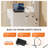 Makeup Vanity with LED Lighted Mirror & Power Outlet,Makeup Vanity Table with 2 Drawers,1 Cabinets