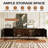 Mid-Century Modern TV Stand with Fluted Wood Panel and 4 Storage Cabinets for Living Room
