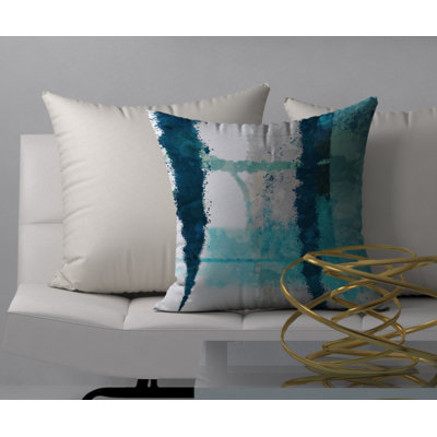 Abstract Throw Pillow
