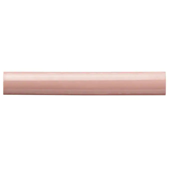 Abbey Road Pink Polished Porcelain Wall Bullnose Tile