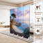 Cloison pliante 4 panneaux Royal Seascape Bay arbres Sunset California-134512602-134512604